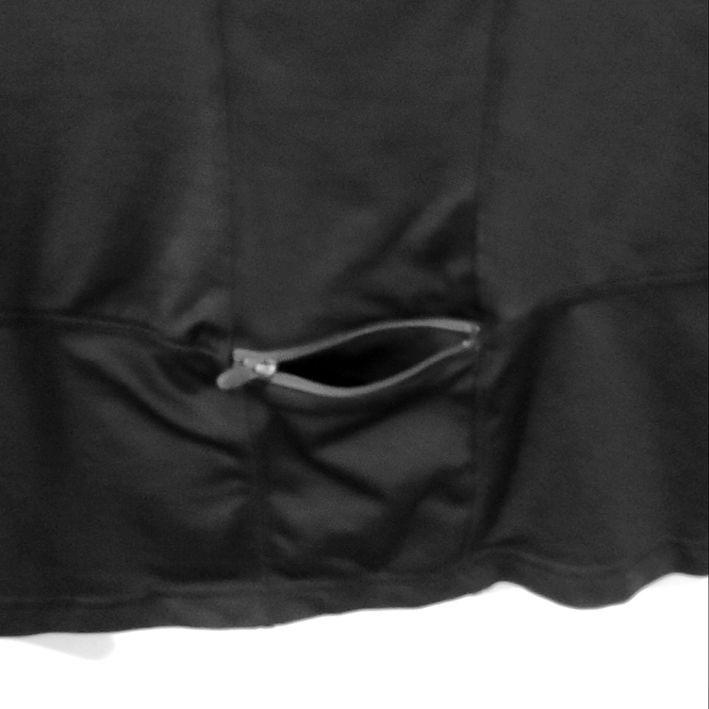 UMBRO BLACK LONG SLEEVE THUMBHOLE HIGH LOW HEM ACTIVE WEAR TOP SIZE M - Picture 4 of 7